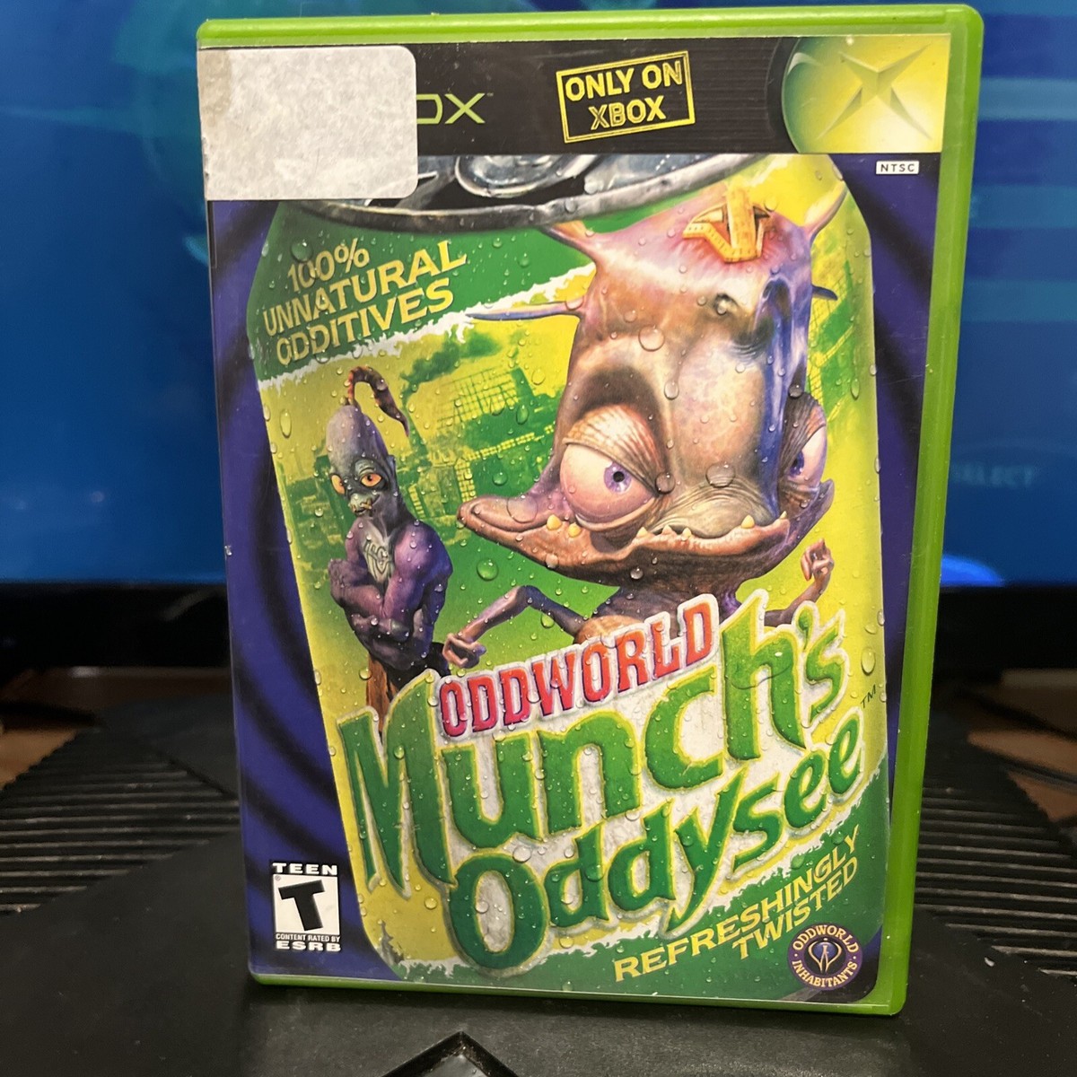 Oddworld: Munch's Oddysee - Microsoft Xbox Original Cib Tested