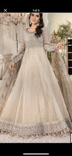 pakistani designer Maxi stitched Maria B Size: S New