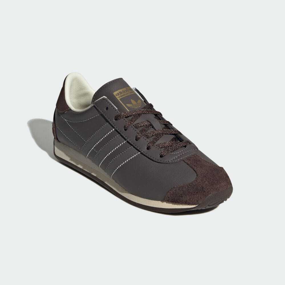 adidas Originals Country OG チャコール/ブラウン adidas Originals Country OG Charcoal Brown Off White IF7008