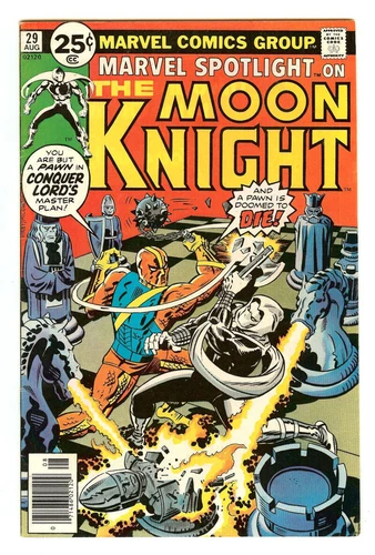 MARVEL SPOTLIGHT #29 6.5 // 2ND SOLO MOON KNIGHT MARVEL 1976