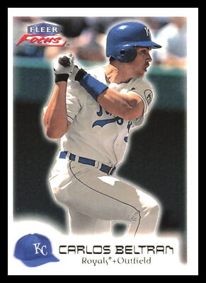 2000 Fleer Focus Carlos Beltran #83 Kansas City Royals 4H