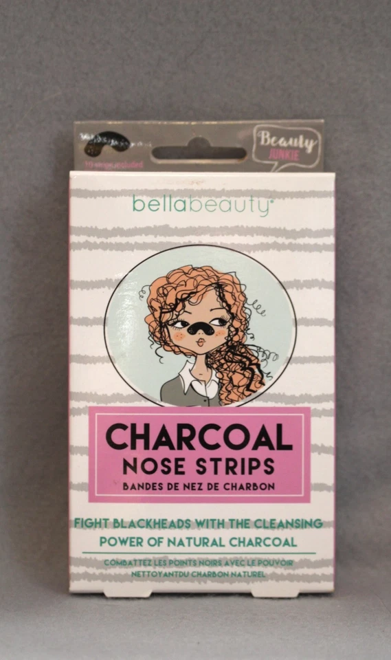 Bundle of 30 Deep Cleansing Pore Strips Charcoal Biore Bella Spascriptions NEW - Image 2 of 4