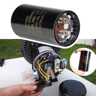 Pool Pump Start Capacitor 161-193 uf/MFD for Hayward Super Pump 0.75,1.0,1.5 HP