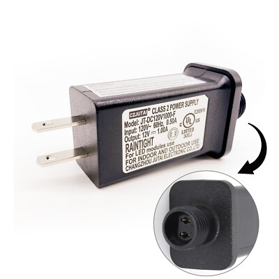 ??PremierAdapter 12V 8W LED Power Supply, TS8W12V Class 2 Power Unit LED