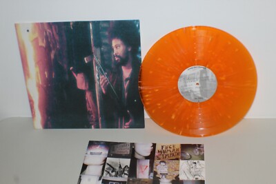 No Idols Self Titled. Teenage Disco Bloodbath Records LP Orange Record