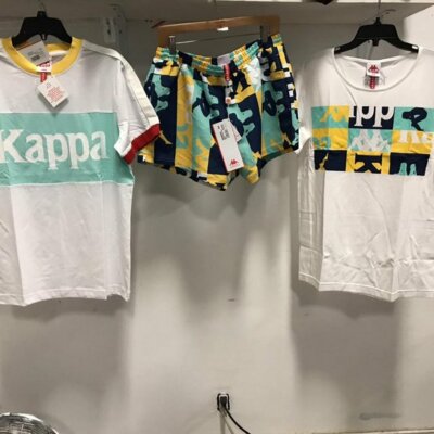 NWT 3pc KAPPA Tees T shirts  &  Shorts L