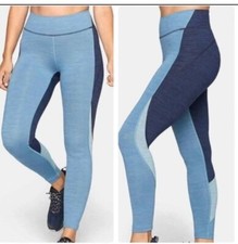 Outdoor Voices TechSweat 7/8 Zoom Leggings Womens Sz Medium Blue Slimming