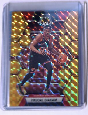 Pascal Siakam Prizm Gold RC Auto 10枚限定