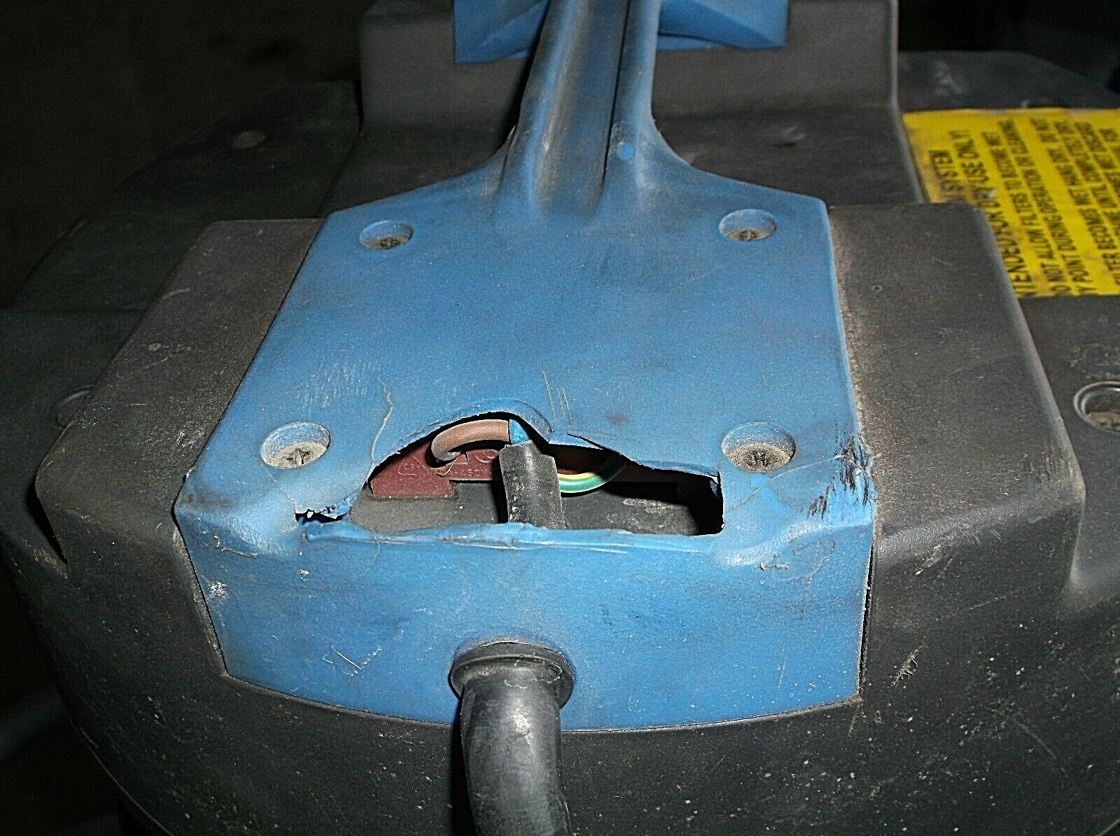 Blastrac Turbo Vac II Industrial Vacuum eBay