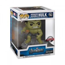 Figura Exclusiva Funko POP Marvel Avengers Assemble Hulk De Lujo NUEVA EDICIÓN LIMITADA