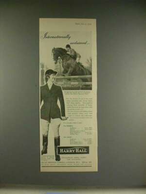 1956 Harry Hall Riding Cloths - Pat Smythe - Internationally Acclaimed