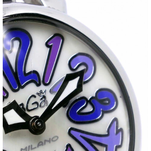 Gaga Milano Manuale 40 Wristwatch Stainless Steel x Leather Gaga Milano Manuale 40 Wristwatch Stainless Steel x Leather