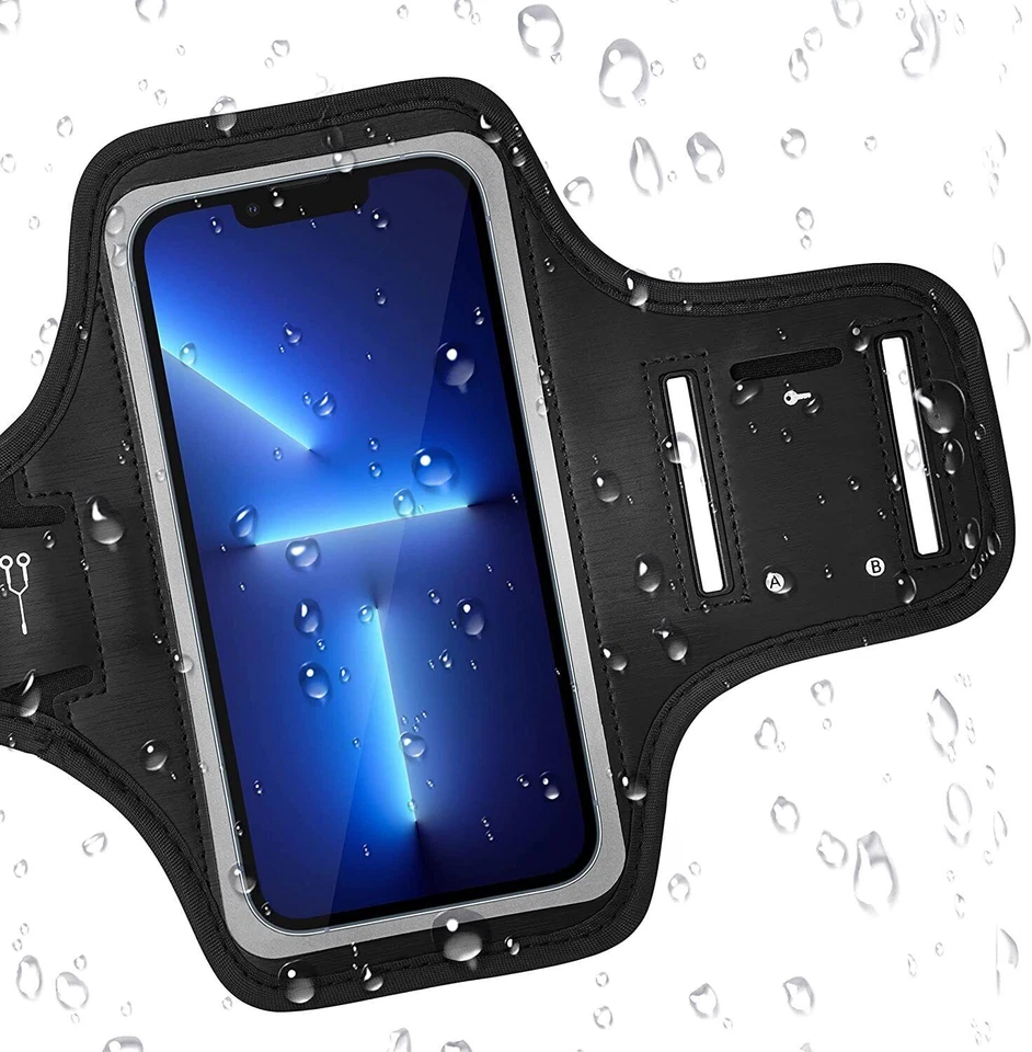 Funda Brazalete Deportes Gimnasio Correr Brazo Banda Soporte Teléfono Para iPhone17 16 15 Samsung Foto 4 de 4