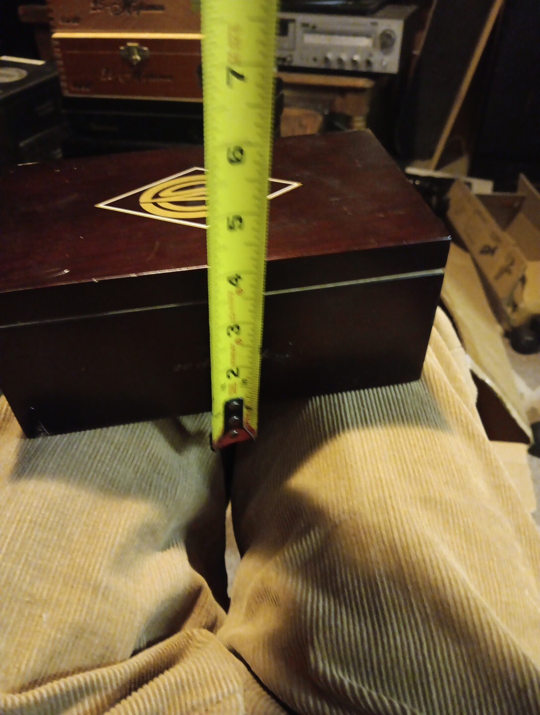 CAO Gold Maduro Churchill Cigar Box