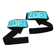 Weight Lifting Training Gym Wrist Support Gloves Wrap Hand Bar BLACK Straps