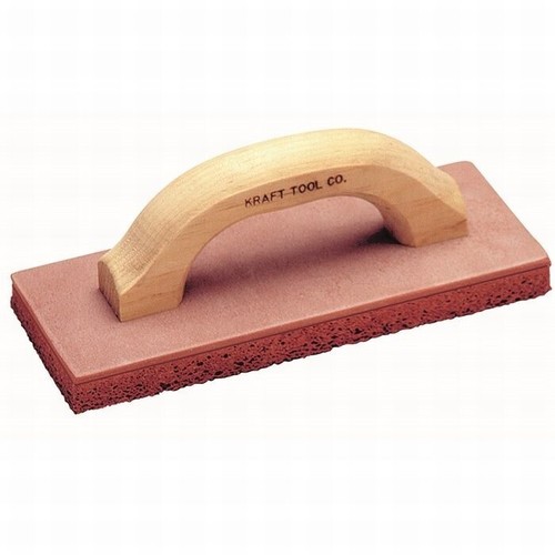 Kraft Tool Stucco Sand Sucker Sponge Rubber Float 10" x 4" Made in the