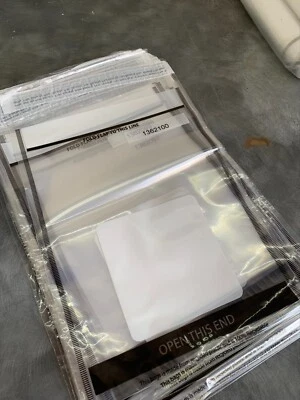 100 x LARGE Plastic Tamper Evident Note, Bank Bags, Cash, Money