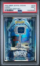 2024 WONDERCARD SPONGEBOB SQUAREPANTS TREASURE SERIES-FANTASY DEEP SEA 10 KAREN