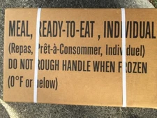 MRE APack Ready To Eat - Case of 12 Meals A Case. Inspection 2021
