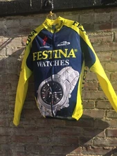 UNISEX FESTINA WINTER FLEECE LINED CYCLING JERSEY S