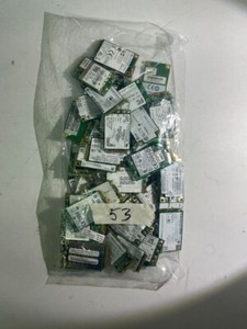 Lot of 53 Mixed Manufactuers/Models Wifi Wireless Cards