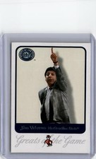 2001 Fleer Greats of the Game Jim Valvano #38 NC State Wolfpack