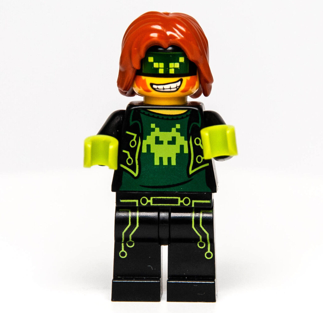 LEGO Ultra Agents Minifigure: Terabyte (uagt035) Ocean HQ 70173 Pixelated Circut
