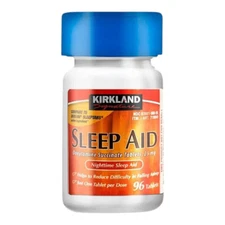 NEW Kirkland Signature Nighttime Sleep Aid, 96 tablets, EXP 2027