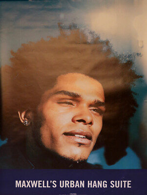 Maxwell Promotional Poster 1996 | eBay