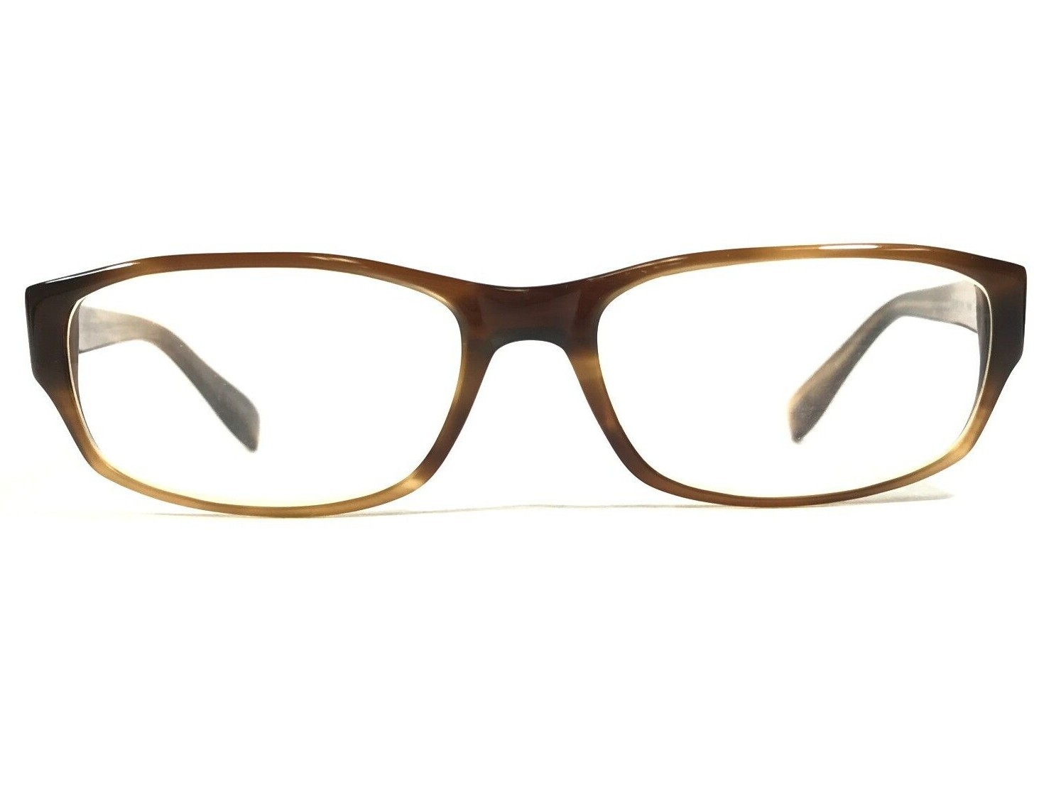 Оправа для очков Oliver Peoples Boon SYC Коричневая роговая прямоугольная 55-17-135