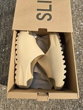 Size 13 K -Adidas Yeezy Slides Desert Sand FW6346 New In Box  SHIPS NOW 