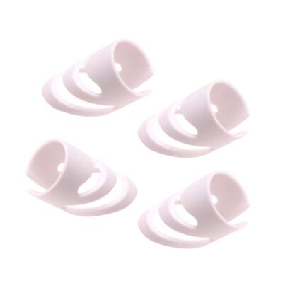 4 Stück Gitarren-Finger-Plektren Alaska Fingerpicks für Harfe Akustikgitarre Ukulele