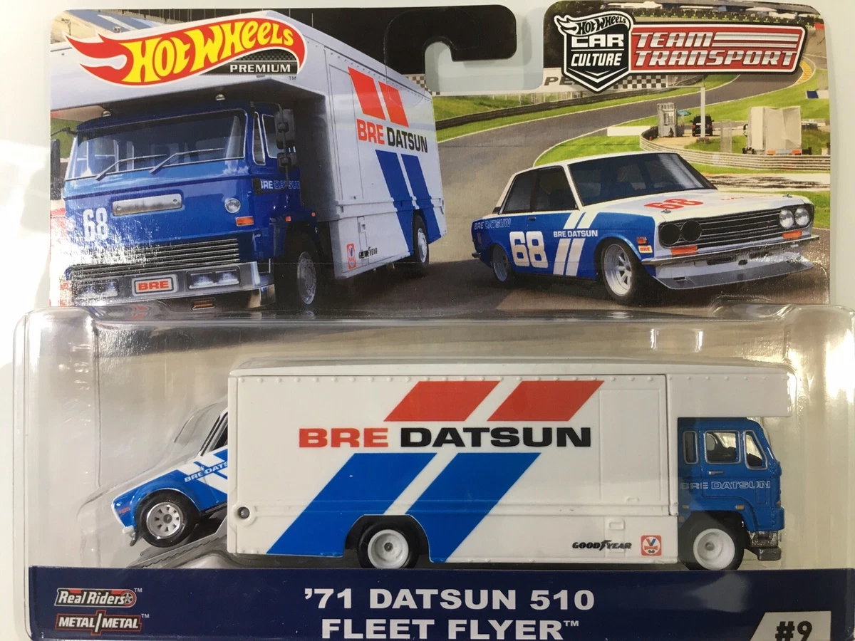 Hot wheels 71 datsun 510 store fleet flyer