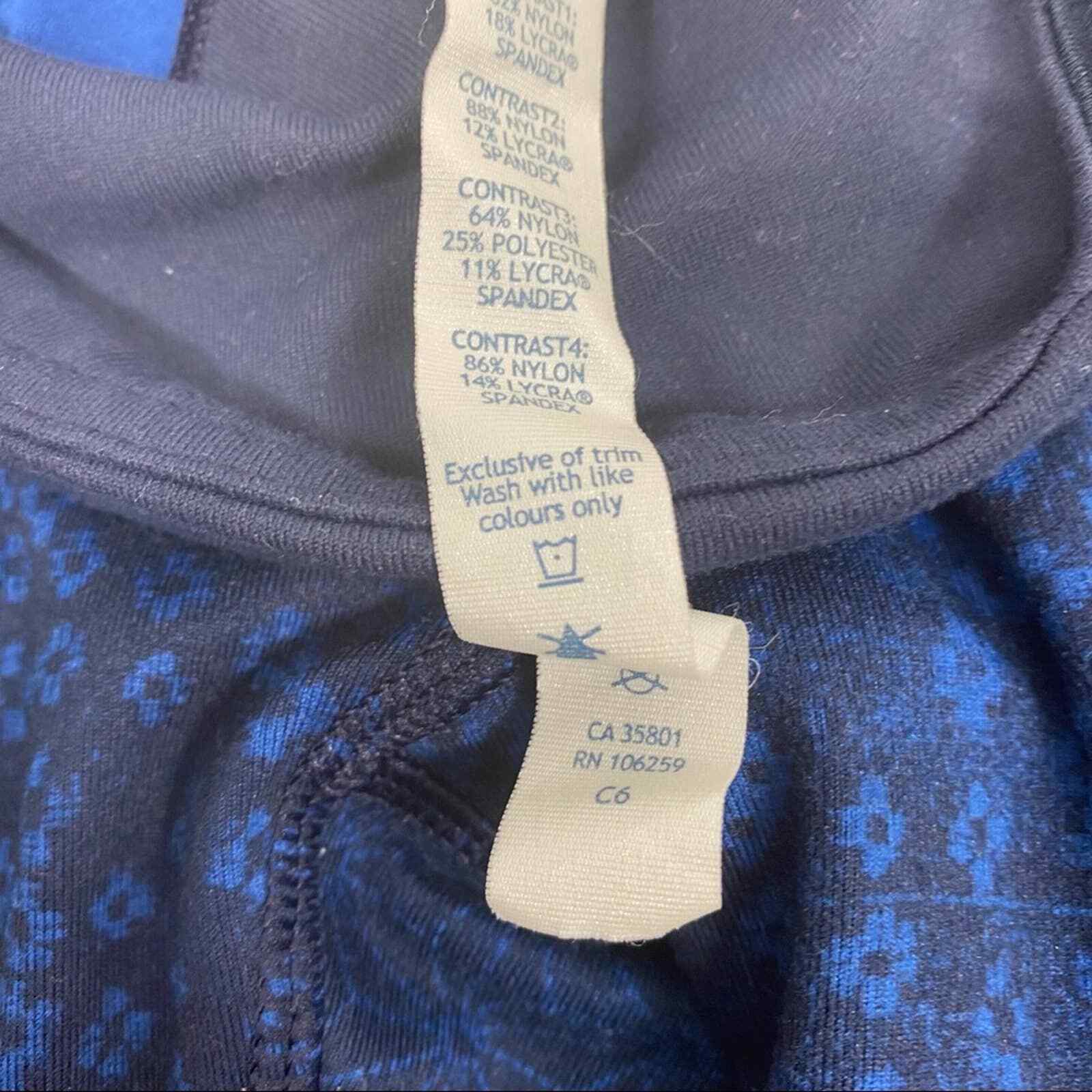 Lululemon Wunder Under Patchwork Legging Size 6 A… - image 4