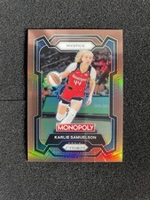 2024 Prizm Monopoly WNBA Karlie Samuelson Brown Prizm /249 #33 Mystics