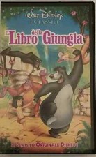 VHS WALT DISNEY I CLASSICI IL LIBRO DELLA GIUNGLA