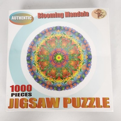 Marvelous Monkey Puzzle Blooming Mandala 1000 Pieces 26.5''x26.5''