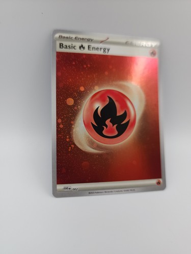 Basic Fire Energy 002 Scarlet & Violet Energies 2023 ENG Pokemon TCG