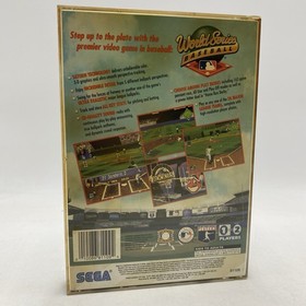 Sega Saturn World Series Baseball Complete - Damaged Case - Read