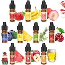Food Flavoring Oil - 10 Flavors Liquid Lip Gloss Oil, Concentrated... 