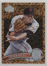 2011 Topps Update Cognac Diamond Anniversary Javier Lopez #US208 1nr0
