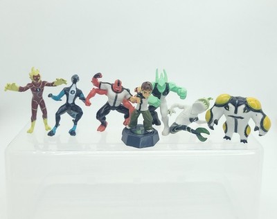 Ben 10 Capsule Figures Lot of 7 Miniature 1.5'' Gashapon Cartoon Network