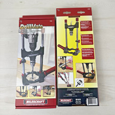 2 Pack Milescraft DrillMate 1318 Portable Drill Press Guide Jig Multi Angle