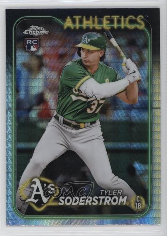2024 Topps Chrome Prism Refractor Tyler Soderstrom #298 1p9z