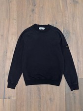 Stone Island Mens Black Crewneck Sweater Size S