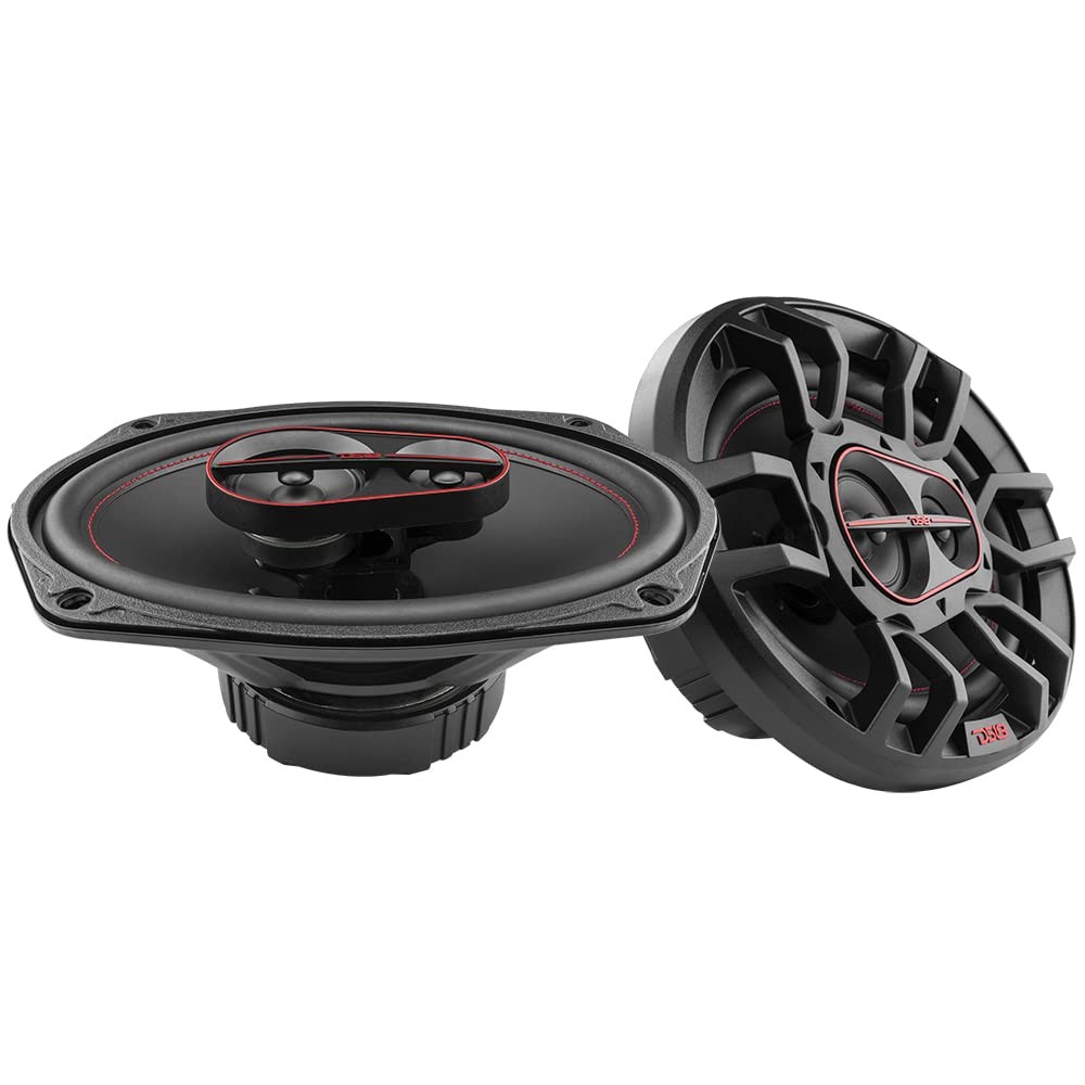 G6.9Xi GEN-X 6x9 3-Way Coaxial Speakers 180 Watts 4-Ohm with