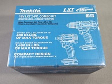 Makita 18V LXT Compact Combo Kit 2 Piece Driver Drill Impact Driver XT225H New