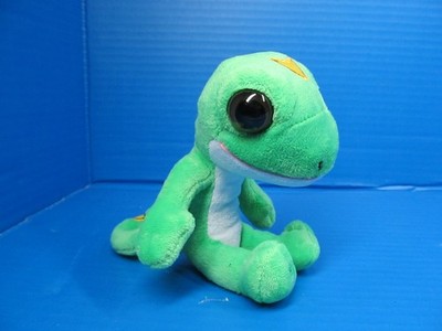 Gecko From Geico Plush Stuffed Animal 5'' Lizard Green Sitting