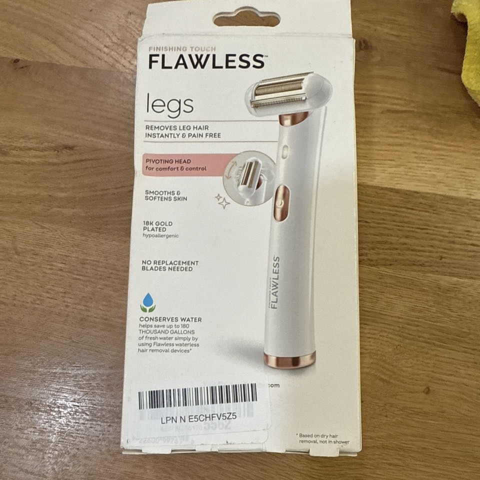 Finishing Touch Flawless Legs Shaver for Women – Rechargeable Razor ...