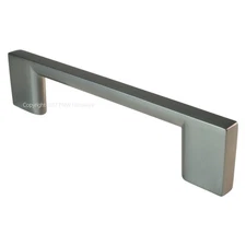 25-Pack* Jeffrey Alexander 635-96SN Satin Nickel Square Cabinet Pull Handle 96mm